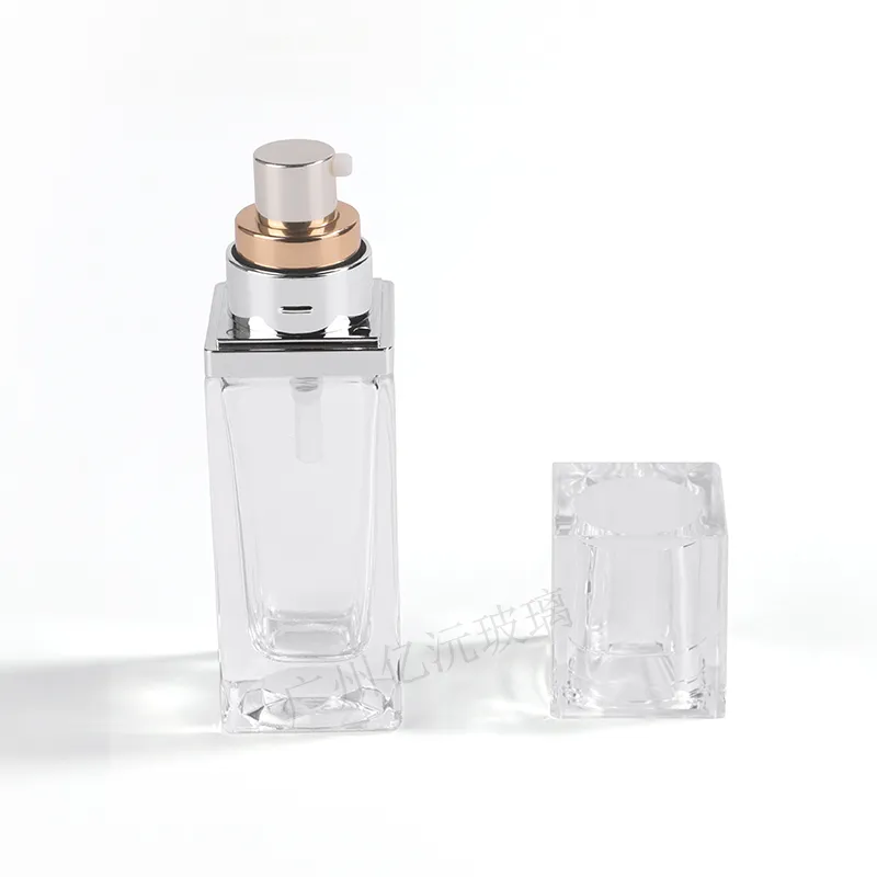 Glass Cosmetic Foundation Bottle Model 150 | Custom Wholesale | OEM Manufacturer China