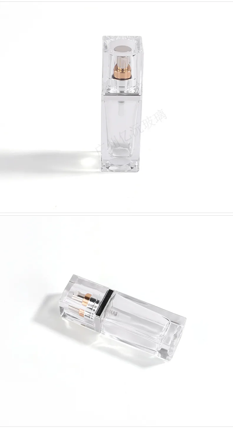 Glass Cosmetic Foundation Bottle Model 150 | Custom Wholesale | OEM Manufacturer China