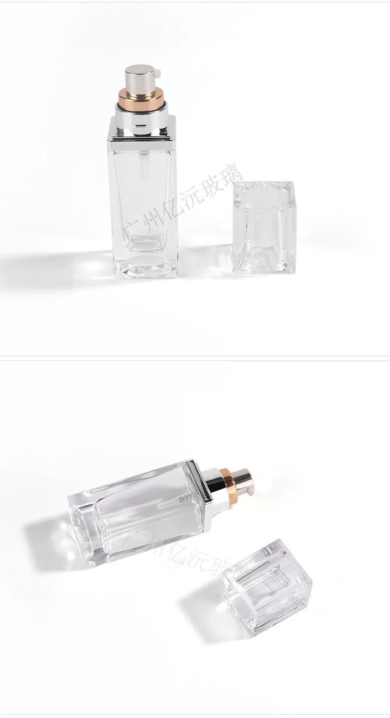 Glass Cosmetic Foundation Bottle Model 150 | Custom Wholesale | OEM Manufacturer China