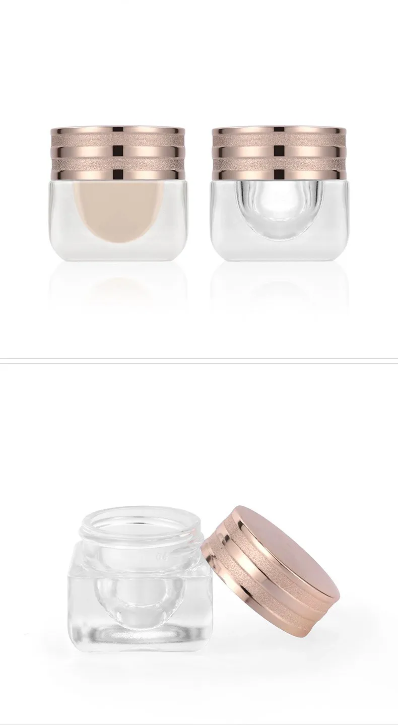 Glass Cosmetic Cream Jar Model 158 | Custom Skincare Packaging | OEM Manufacturer China