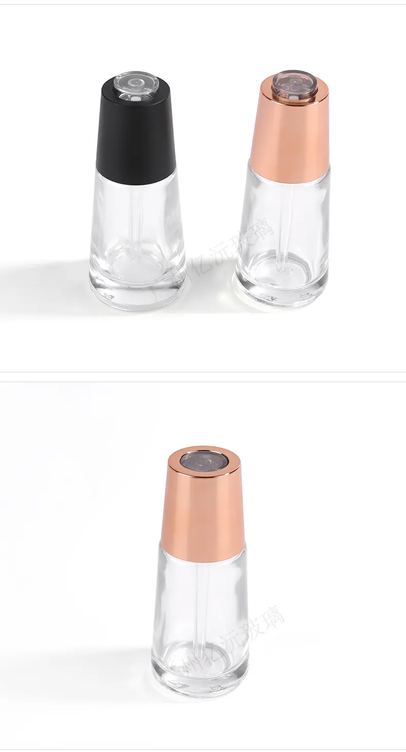 Model 161 Glass Dropper Bottle 10ml 15ml 30ml Clear Glass Essential Oil OEM Packaging additional view 10 OEM custom packaging
