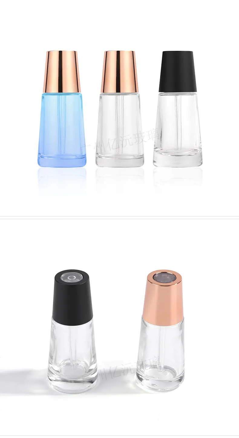 Model 161 Glass Dropper Bottle 10ml 15ml 30ml Clear Glass Essential Oil OEM Packaging additional view 6 OEM custom packaging