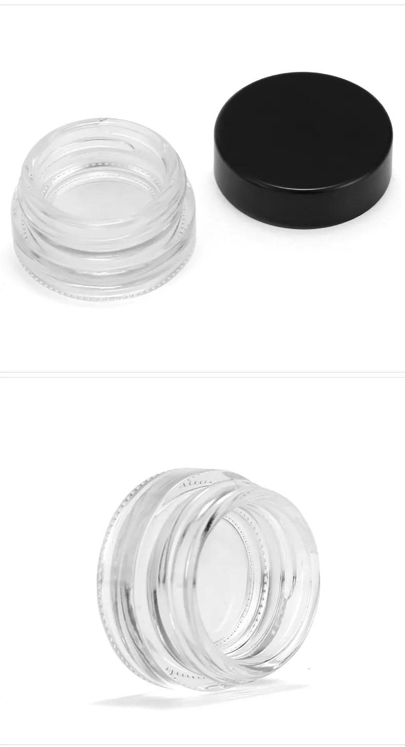 Glass Cosmetic Cream Jar Model 165 | Custom Skincare Packaging | OEM Manufacturer China