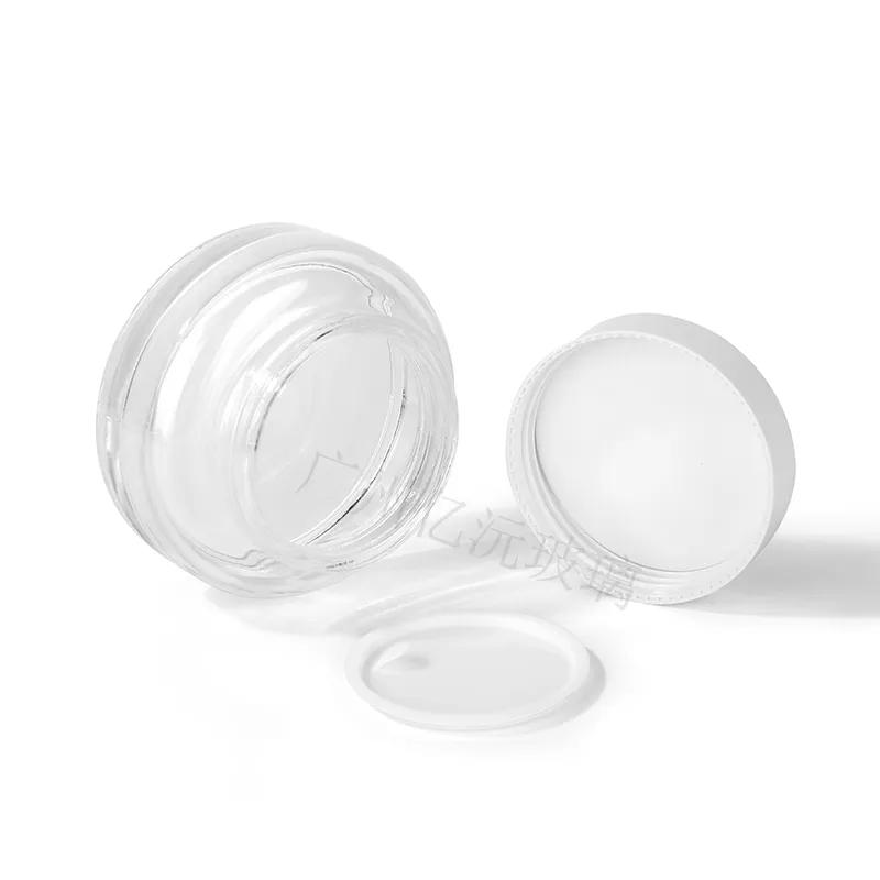 Glass Cosmetic Cream Jar Model 167 | Custom Skincare Packaging | OEM Manufacturer China