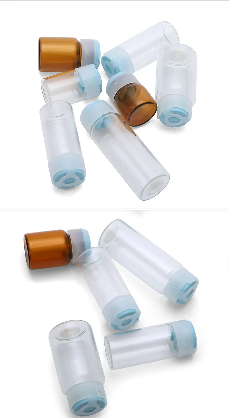 Glass Ampoule Serum Vial Model 170 | Custom Cosmetic Sample | OEM Manufacturer China