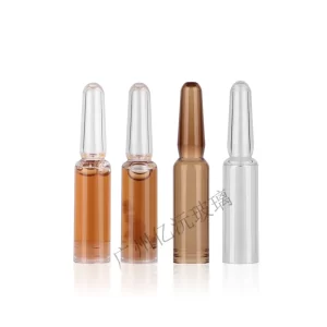 Model 172 PETG Plastic Ampoule Bottle 5ml 10ml Clear Cosmetic Serum Single Use Packaging main product view OEM custom pack...