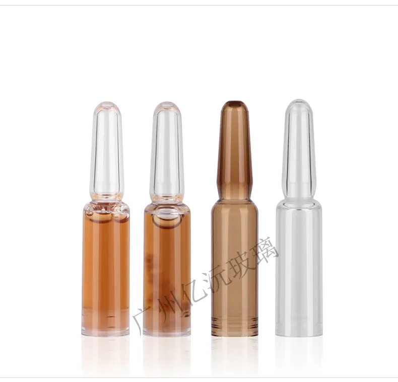 Model 172 PETG Plastic Ampoule Bottle 5ml 10ml Clear Cosmetic Serum Single Use Packaging additional view 6 OEM custom pack...