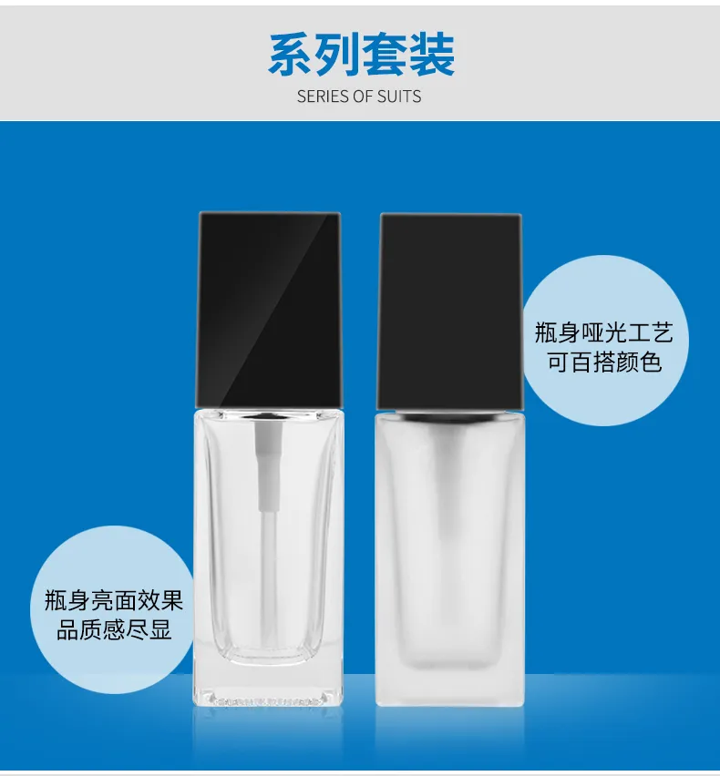 Glass Cosmetic Foundation Bottle Model 174 | Custom Wholesale | OEM Manufacturer China