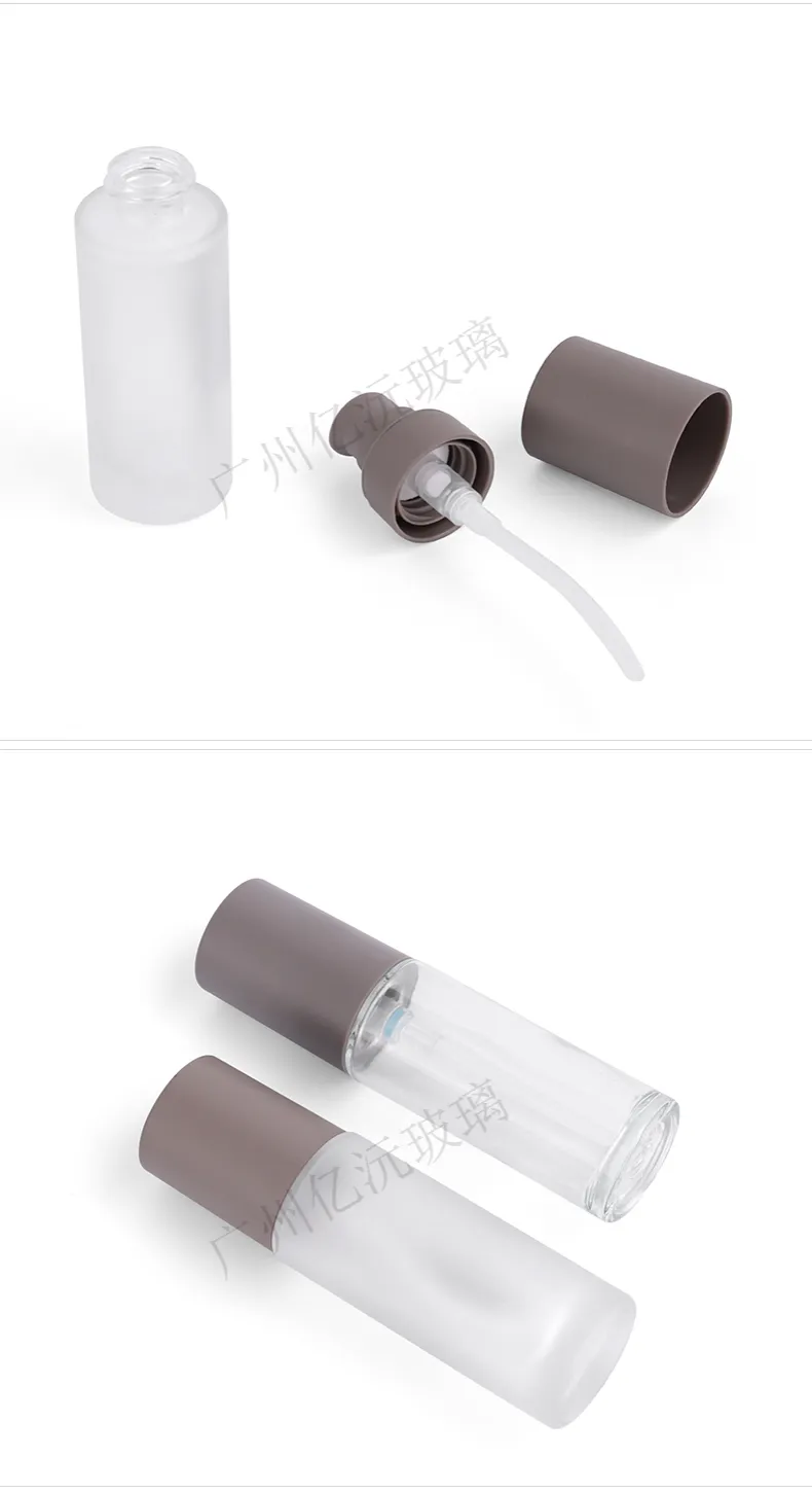 Glass Cosmetic Foundation Bottle Model 175 | Custom Wholesale | OEM Manufacturer China