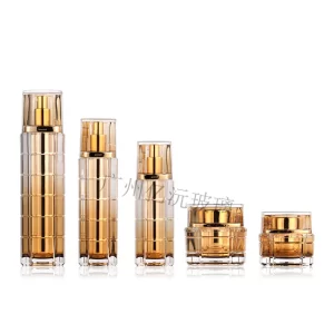 Acrylic Cosmetic Lotion Bottle Model 176 | Custom PETG Packaging | OEM Manufacturer China