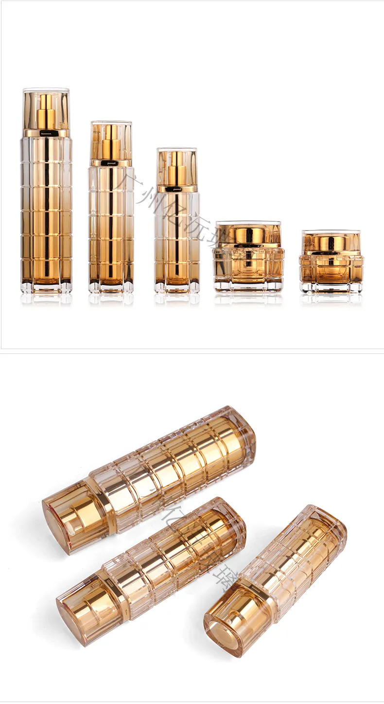 Acrylic Cosmetic Lotion Bottle Model 176 | Custom PETG Packaging | OEM Manufacturer China