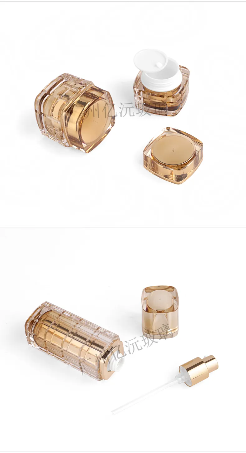 Acrylic Cosmetic Lotion Bottle Model 176 | Custom PETG Packaging | OEM Manufacturer China