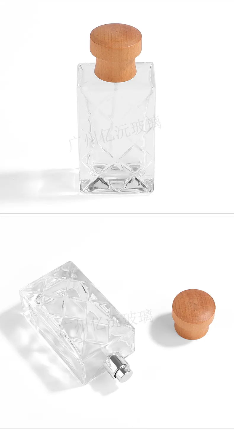 Glass Perfume Bottle Model 183 | Custom Fragrance Packaging | OEM Manufacturer China