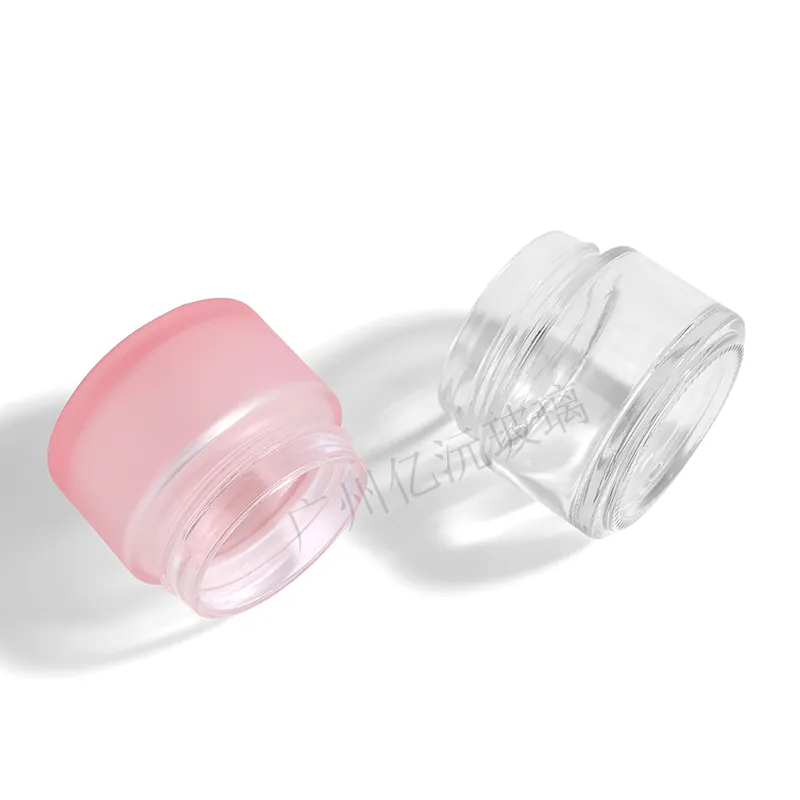 Glass Cosmetic Cream Jar Model 184 | Custom Skincare Packaging | OEM Manufacturer China
