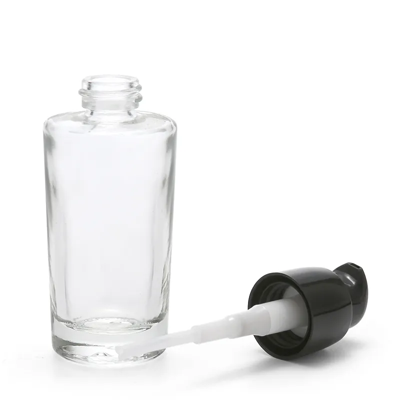 Glass Cosmetic Foundation Bottle Model 186 | Custom Wholesale | OEM Manufacturer China