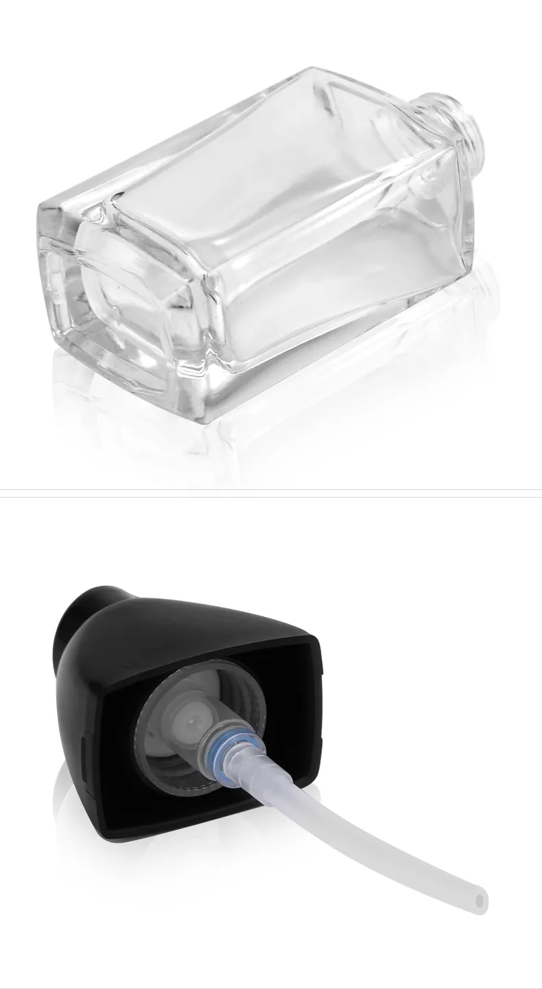 Glass Cosmetic Foundation Bottle Model 187 | Custom Wholesale | OEM Manufacturer China