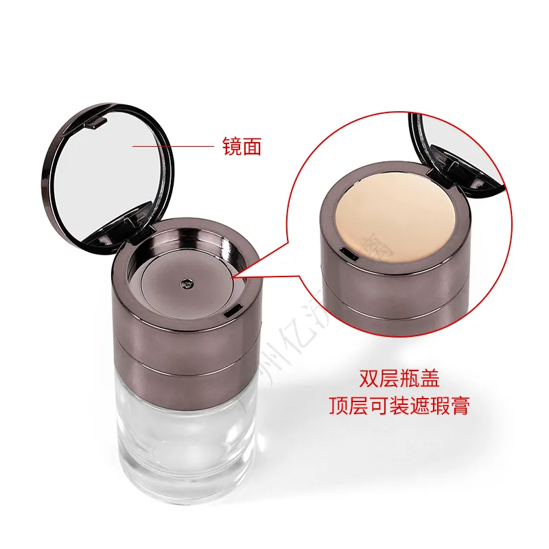 Glass Cosmetic Foundation Bottle Model 188 | Custom Wholesale | OEM Manufacturer China