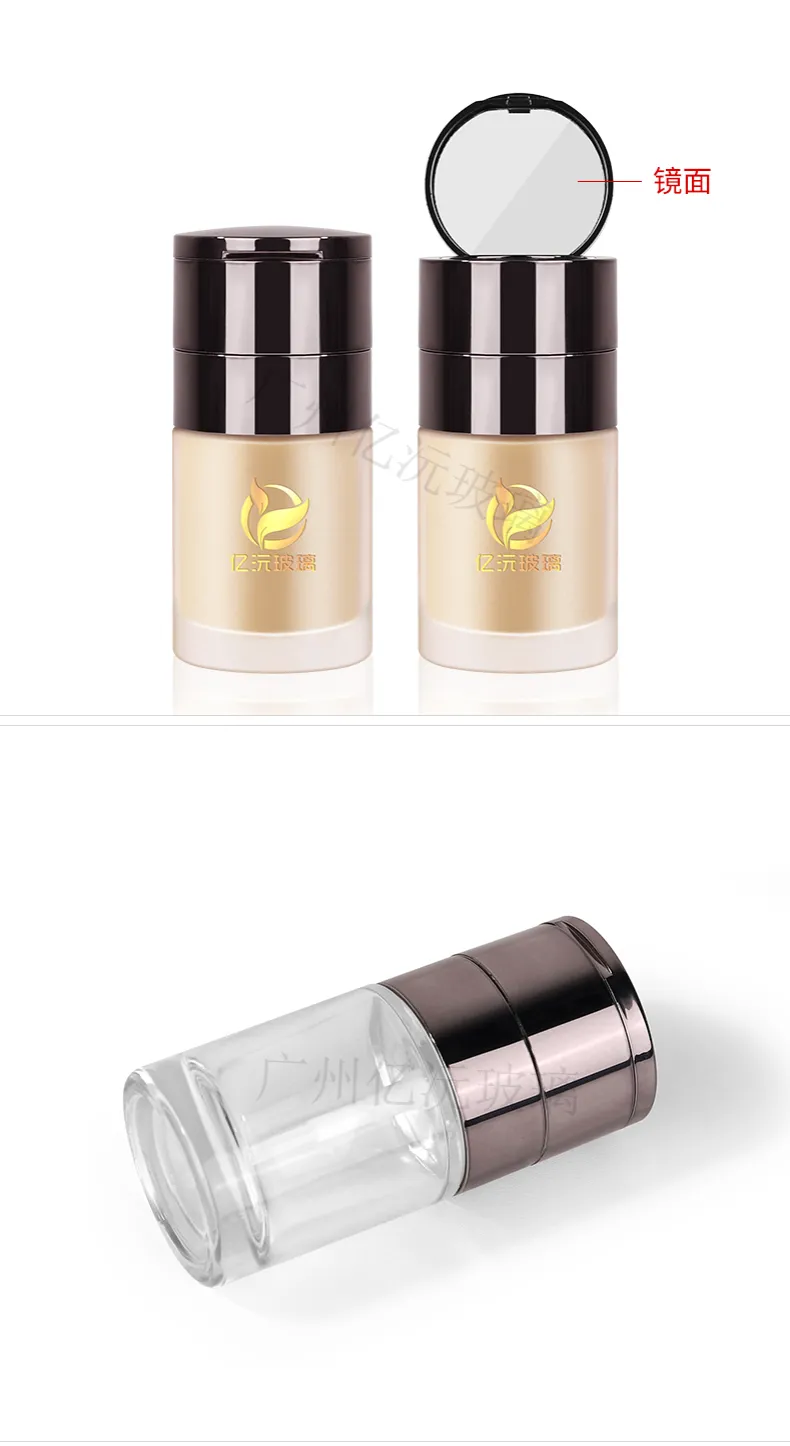 Glass Cosmetic Foundation Bottle Model 188 | Custom Wholesale | OEM Manufacturer China
