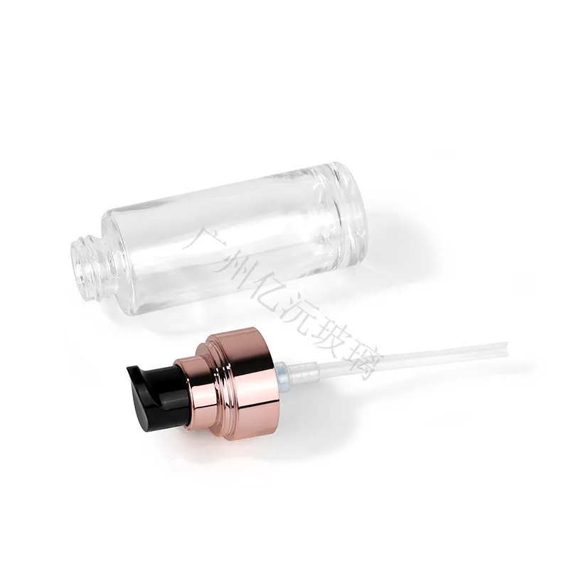 Glass Cosmetic Foundation Bottle Model 189 | Custom Wholesale | OEM Manufacturer China