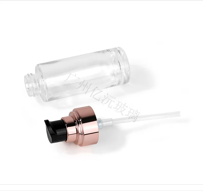 Glass Cosmetic Foundation Bottle Model 189 | Custom Wholesale | OEM Manufacturer China