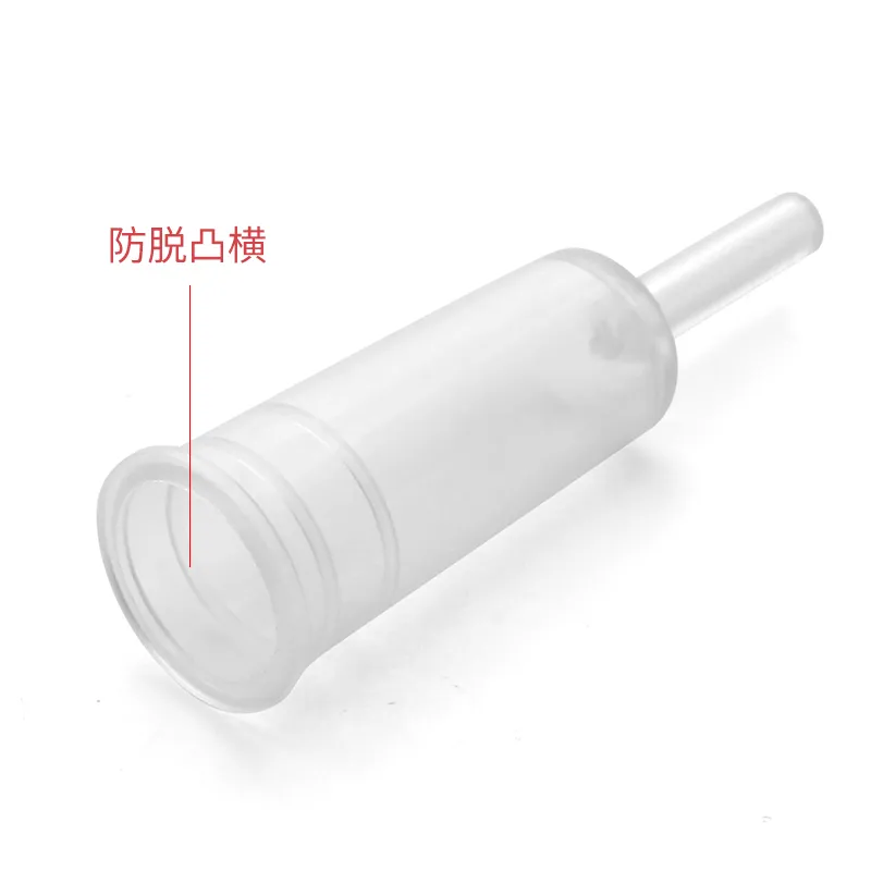 Model 192 Short Ampoule Bottle Dropper Sleeve Cover Cap Plastic Packaging Accessory detail view OEM custom packaging