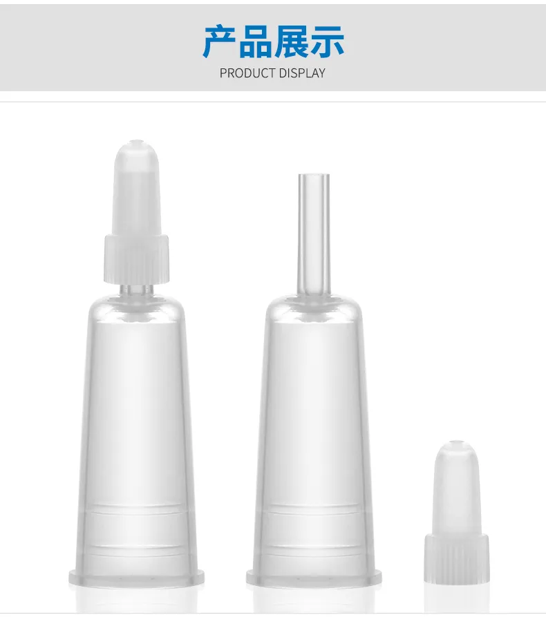 Model 192 Short Ampoule Bottle Dropper Sleeve Cover Cap Plastic Packaging Accessory additional view 6 OEM custom packaging
