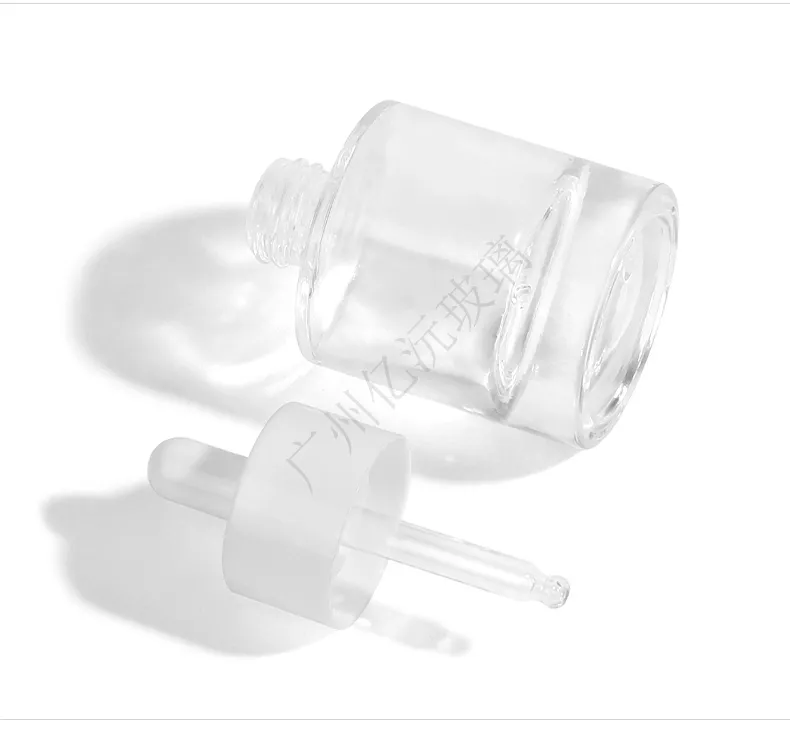 Model 194 Glass Dropper Bottle 15ml 30ml 100ml Glass OEM Cosmetic OEM Packaging additional view 8 OEM custom packaging