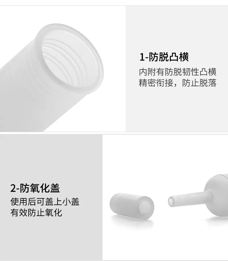 Model 195 Long Ampoule Bottle Dropper Sleeve Cover Cap Plastic Packaging Accessory additional view 13 OEM custom packaging
