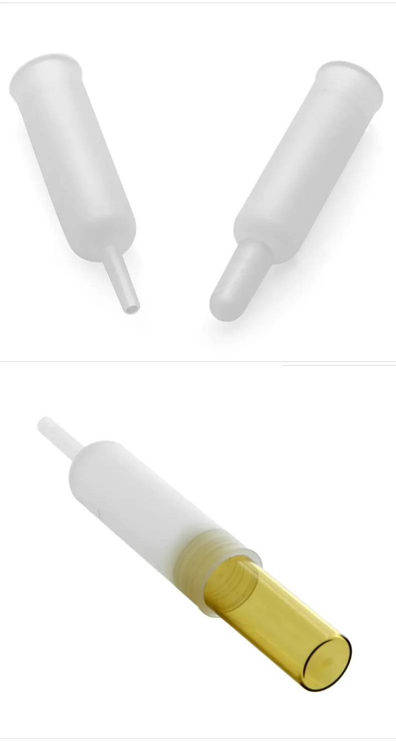 Model 195 Long Ampoule Bottle Dropper Sleeve Cover Cap Plastic Packaging Accessory additional view 8 OEM custom packaging