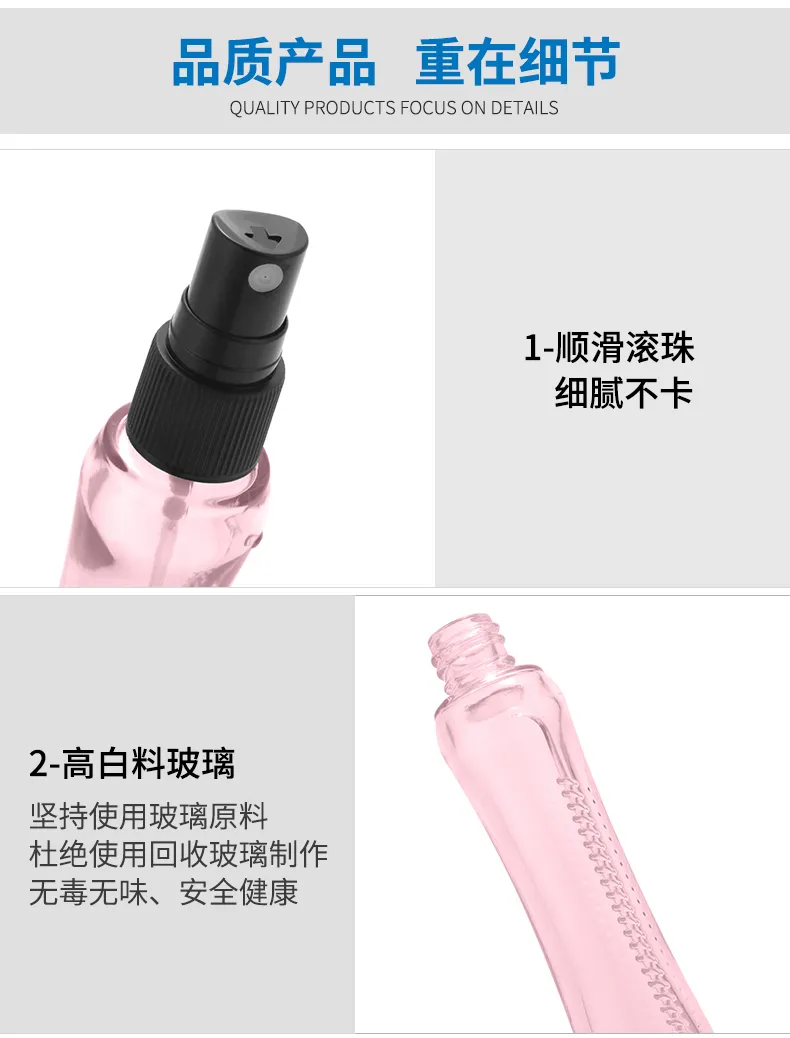 Glass Perfume Bottle Model 196 | Custom Fragrance Packaging | OEM Manufacturer China