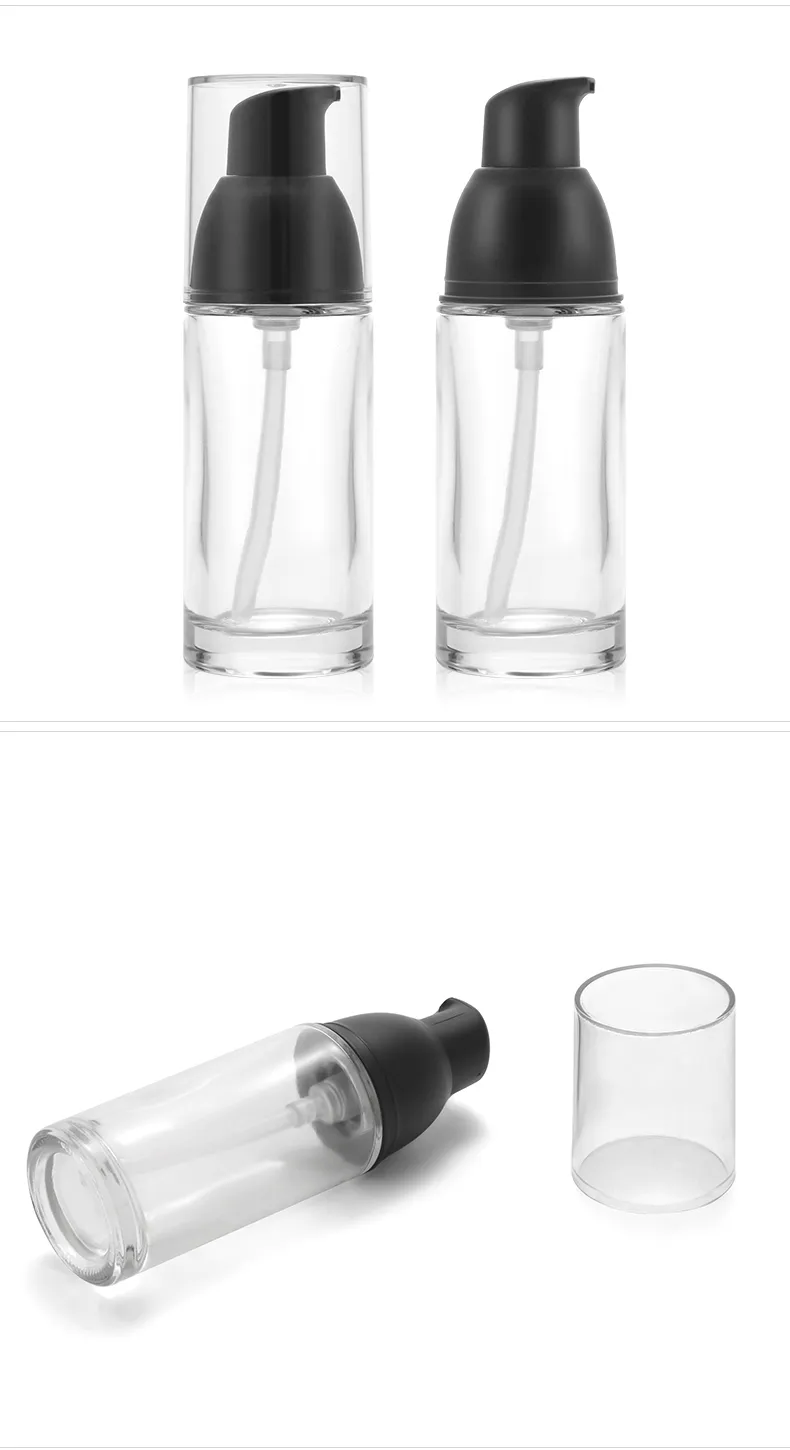 Glass Cosmetic Foundation Bottle Model 200 | Custom Wholesale | OEM Manufacturer China