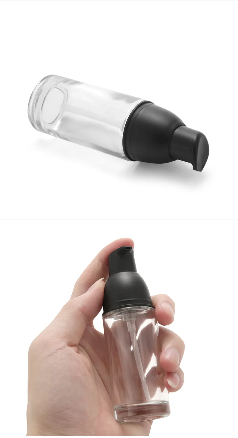 Glass Cosmetic Foundation Bottle Model 200 | Custom Wholesale | OEM Manufacturer China
