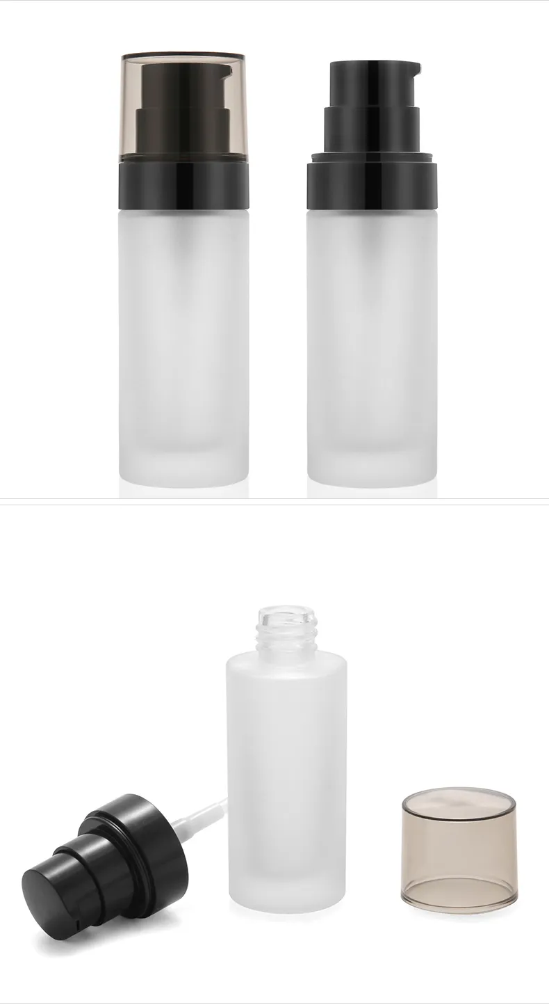 Glass Cosmetic Foundation Bottle Model 200 | Custom Wholesale | OEM Manufacturer China