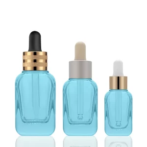 Model 201 Glass Dropper Bottle 10ml 20ml 30ml Glass Aromatherapy Serum OEM Packaging main product view OEM custom packaging