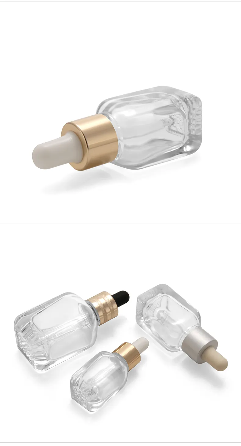 Model 201 Glass Dropper Bottle 10ml 20ml 30ml Glass Aromatherapy Serum OEM Packaging additional view 11 OEM custom packaging