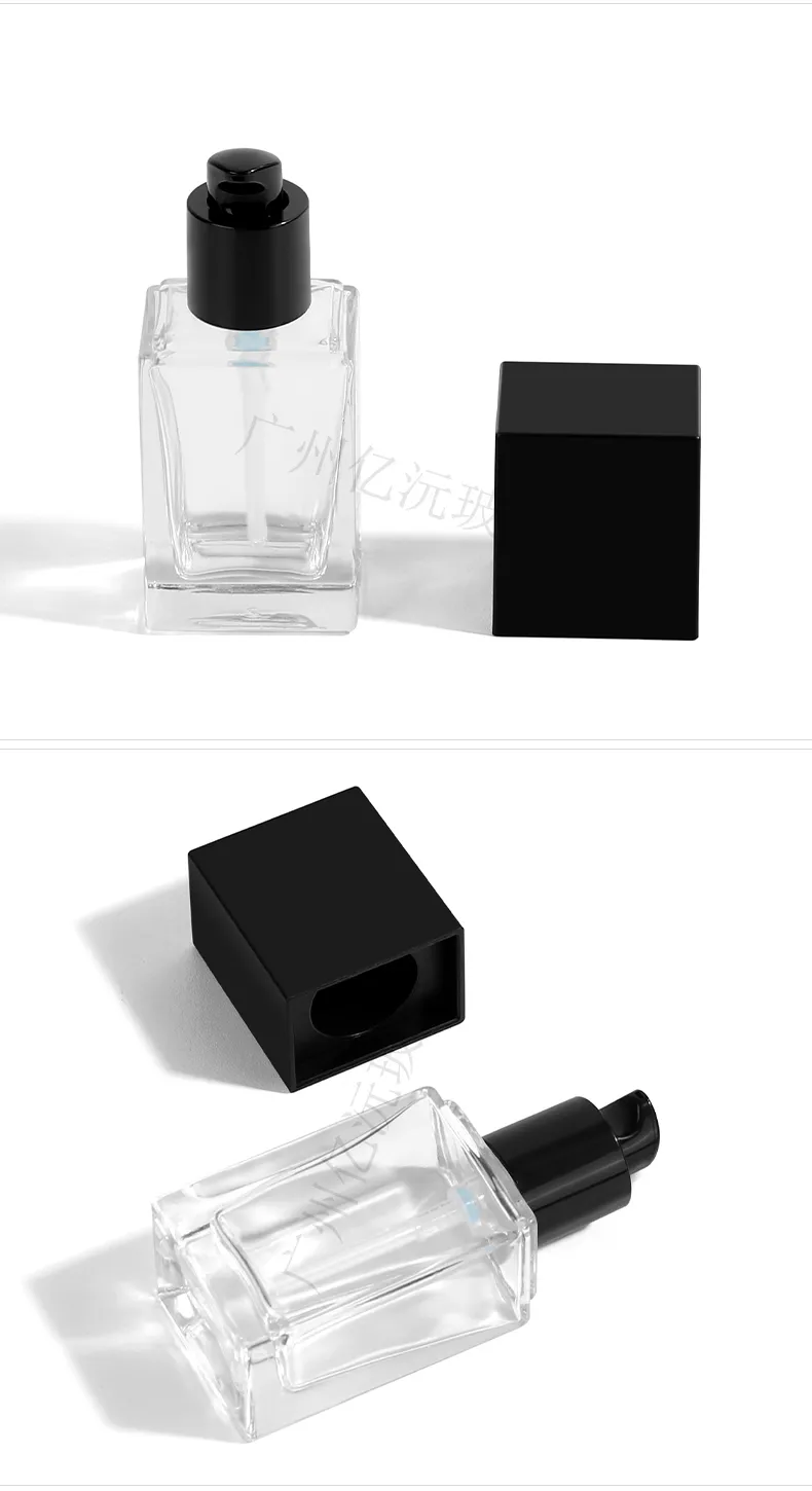 Glass Cosmetic Foundation Bottle Model 203 | Custom Wholesale | OEM Manufacturer China