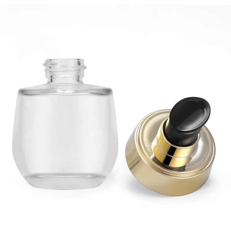 Glass Cosmetic Foundation Bottle Model 204 | Custom Wholesale | OEM Manufacturer China