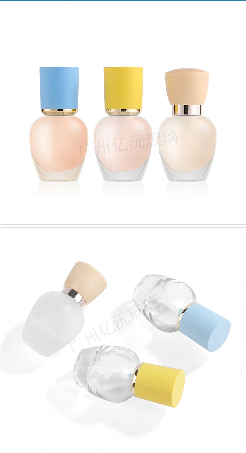 Glass Cosmetic Foundation Bottle Model 205 | Custom Wholesale | OEM Manufacturer China