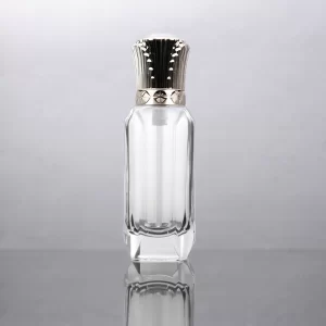 Glass Foundation Bottle 30ml Flower Cap Glass Bottle | Custom Wholesale | OEM Manufacturer China - Image 1