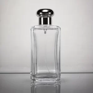 Glass Perfume Bottle 100ml Square Body | Custom Wholesale | OEM Manufacturer China - Image 1