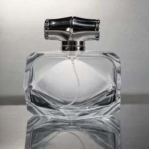 Glass Perfume Bottle Polygonal Diamond Shape | Custom Wholesale | OEM Manufacturer China - Image 1