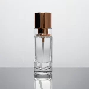 Glass Foundation Bottle 40ml Straight Cylindrical Lotion Bottle | Custom Wholesale | OEM Manufacturer China - Image 1
