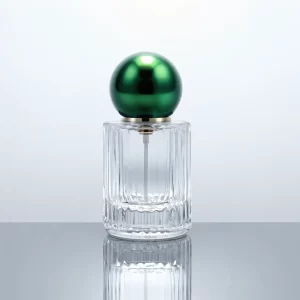 Glass Perfume Bottle 30ml Patterned Screw Neck | Custom Wholesale | OEM Manufacturer China - Image 1