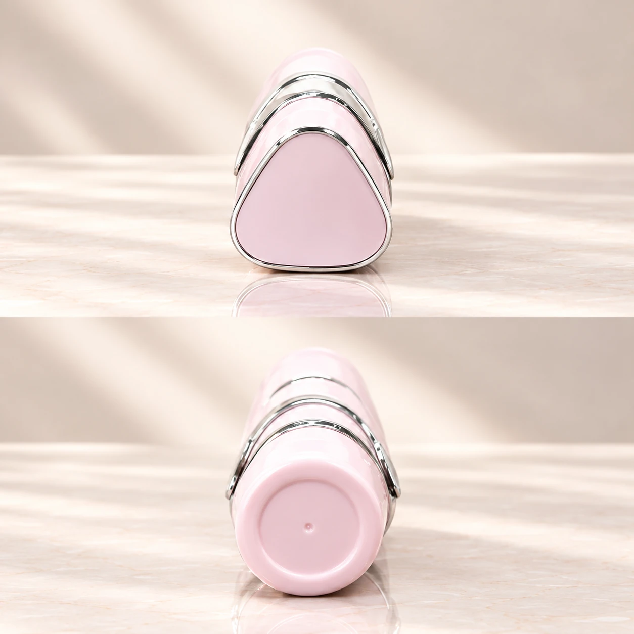 100ml Pink Round Glass Perfume Bottle with Acrylic Coating detail 004